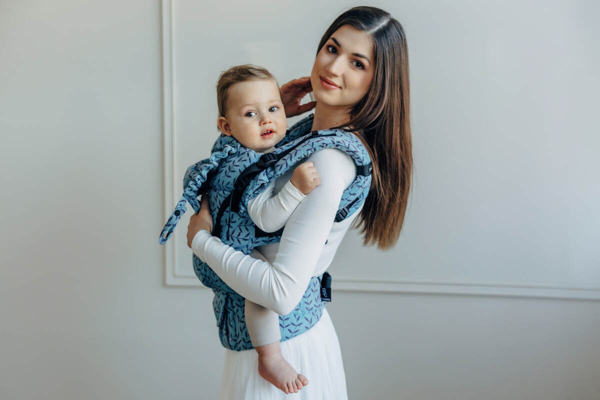 Marsupio LennyUpGrade PRO, misura Standard, tessitura jacquard, 100% cotone - ENCHANTED NOOK - FAIRY #babywearing