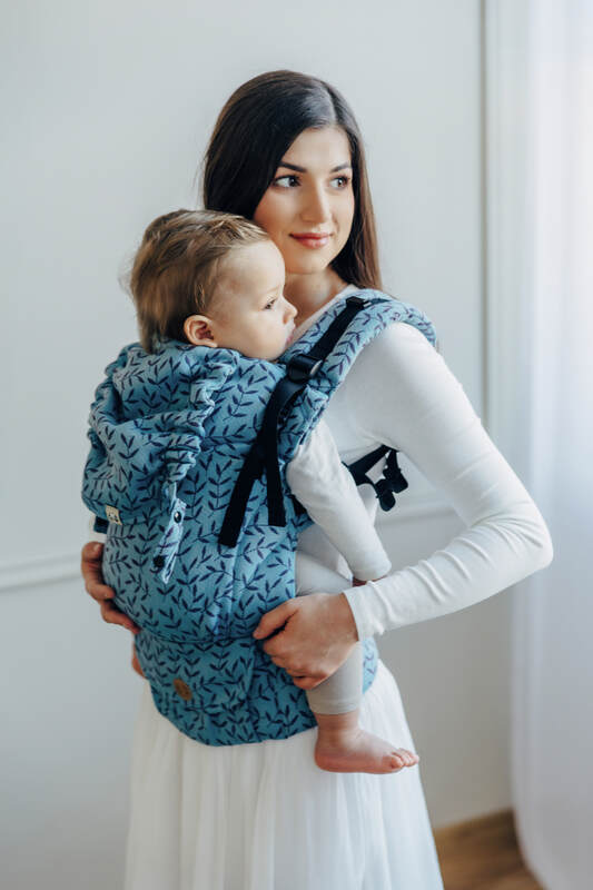 Marsupio LennyUpGrade PRO, misura Standard, tessitura jacquard, 100% cotone - ENCHANTED NOOK - FAIRY #babywearing