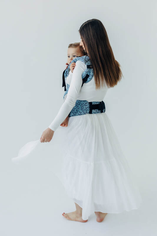 Marsupio LennyUpGrade PRO, misura Standard, tessitura jacquard, 100% cotone - ENCHANTED NOOK - FAIRY #babywearing