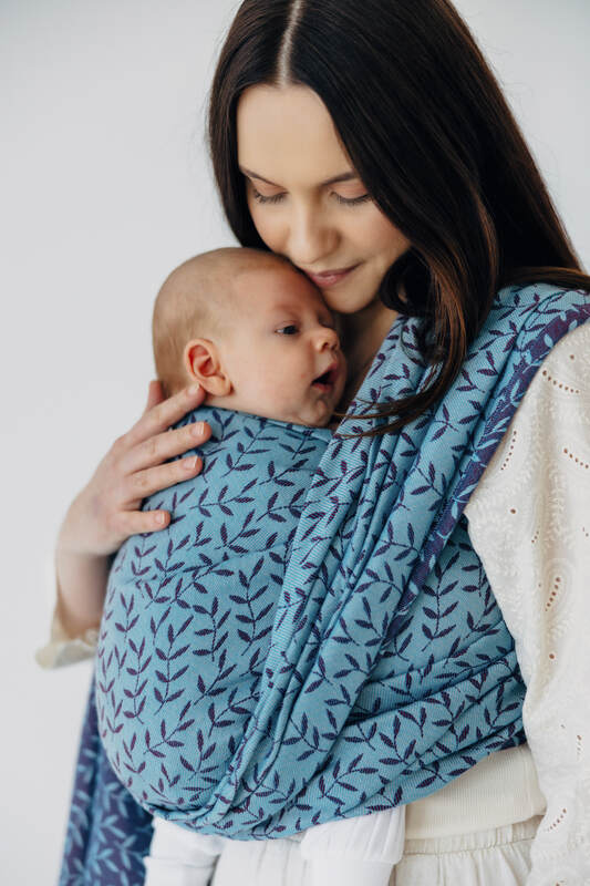 Fascia portabebè, tessitura Jacquard (100% cotone) - ENCHANTED NOOK - FAIRY - taglia S #babywearing
