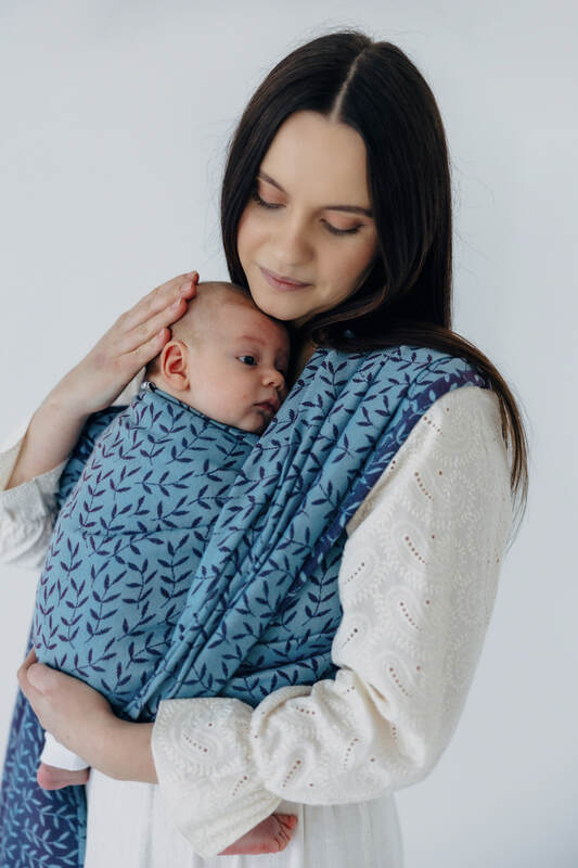 Fascia portabebè, tessitura Jacquard (100% cotone) - ENCHANTED NOOK - FAIRY - taglia S #babywearing