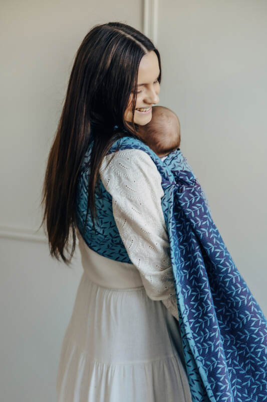 Fascia portabebè, tessitura Jacquard (100% cotone) - ENCHANTED NOOK - FAIRY - taglia S #babywearing