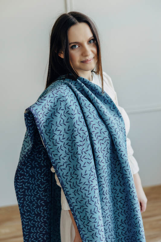 Żakardowa chusta do noszenia dzieci, 100% bawełna - ZACZAROWANY ZAKĄTEK - FAIRY - rozmiar XS #babywearing