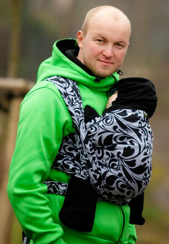 :WVJ_L_TWSTD_LVS_BLCK_WHT #babywearing