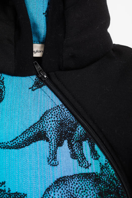 Bear Romper - size 104 - Black & Jurassic  #babywearing