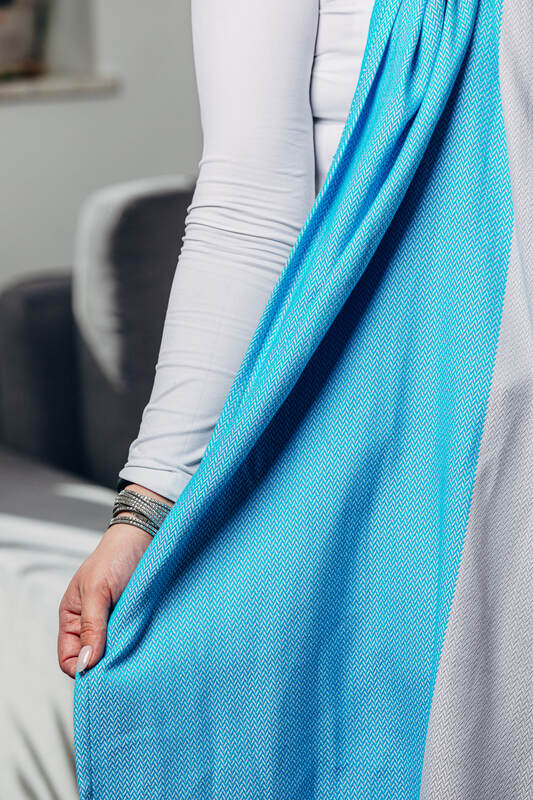 Ringslynge, Størrelse Standard 1,8 m, LITTLE HERRINGBONE (2. sort) #babywearing
