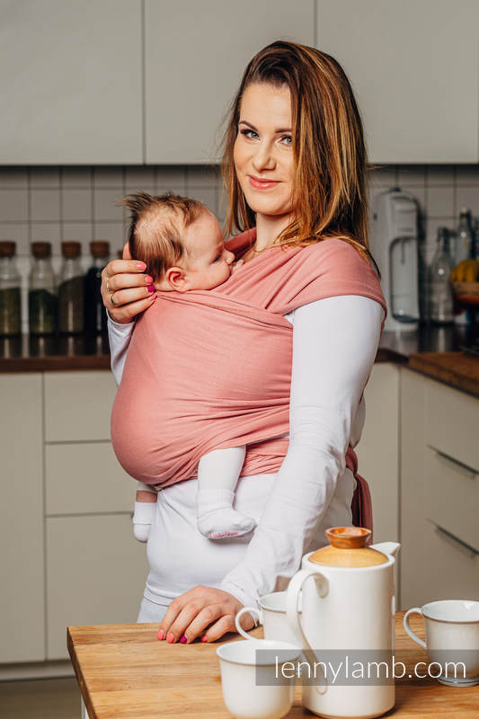 Stretchy bæresjal, Størrelse Størrelse L (5,0 m),   #babywearing