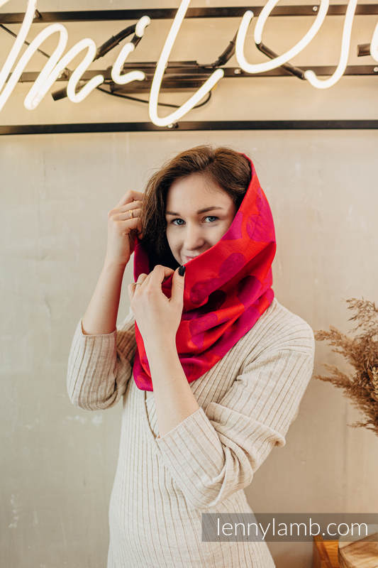 Schlauchschal (100% Baumwolle) - LOVKA MY VALENTINE & SUGILITE #babywearing
