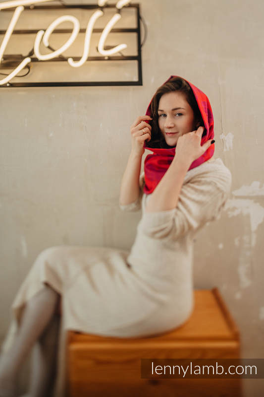 Schlauchschal (100% Baumwolle) - LOVKA MY VALENTINE & SUGILITE #babywearing
