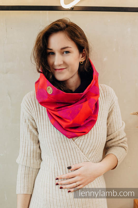 Schlauchschal (100% Baumwolle) - LOVKA MY VALENTINE & SUGILITE #babywearing