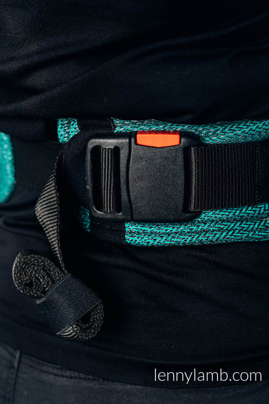 LennyGo Mochila Ergonómica, Talla Toddler, tejido de espiga  100% algodón - VERSION POUR USAGE PROFESSIONNEL - ENTWINE #babywearing