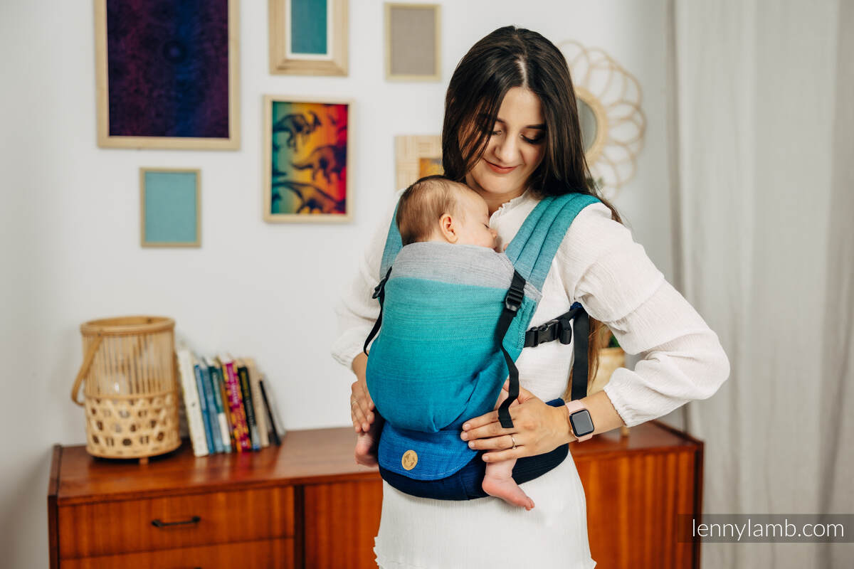 Porte-bébé LennyLight, taille standard, sergé brisé 100% coton, AIRGLOW  #babywearing