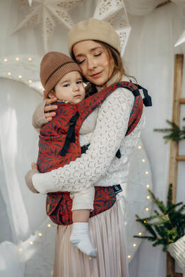 LennyLight Carrier, Standard Size, jacquard weave 100% cotton - INFINITY - GERDA 