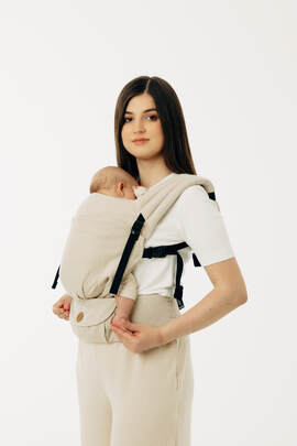 LennyLight Carrier, Standard Size, broken-twill weave (58% cotton, 42% bamboo viscose) - TRACK 