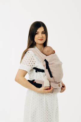 LennyLight Carrier, Standard Size, broken-twill weave (58% cotton, 42% linen) - TUNDRA