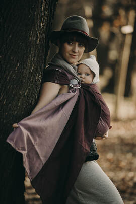 Ring Sling, Broken twill Weave (100% cotton) - SUPERNOVA - FORTE - standard 1.8m