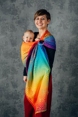 Ringslynge, Størrelse Standard 1,8 m, LOTUS - RAINBOW 